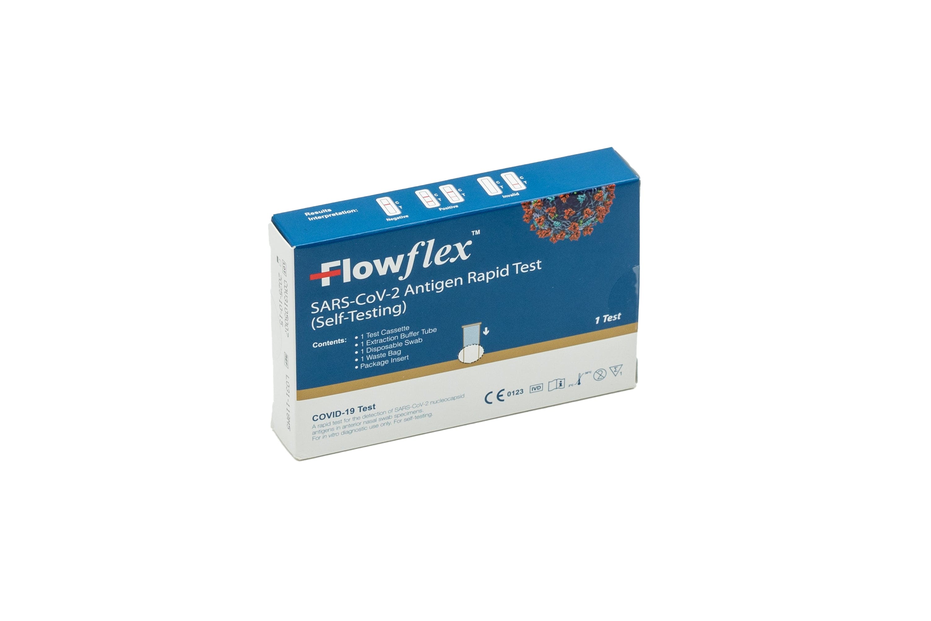 FlowFlex Covid Self-Test Individually Packaged