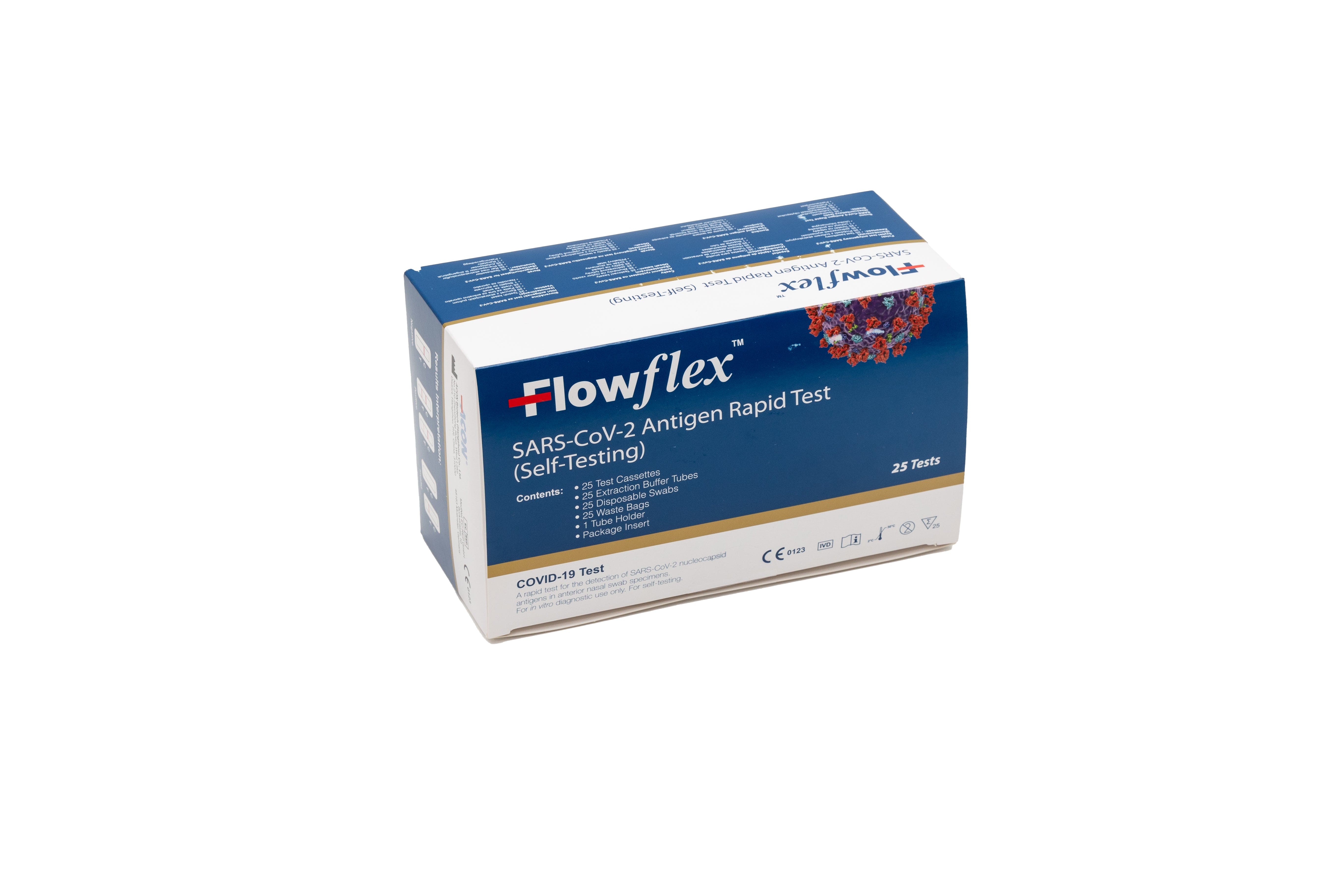 FlowFlex Covid Self-Tests 25 Pack